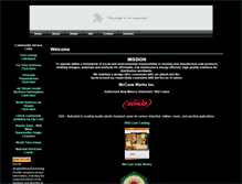 Tablet Screenshot of mccuneworks.com